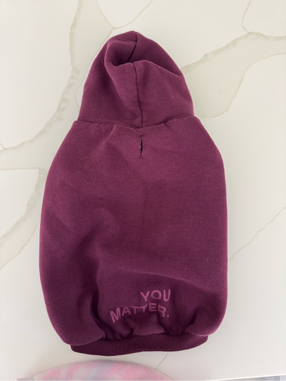 Comfrt Plum Pullover Hoodie Bottom - "You Matter."